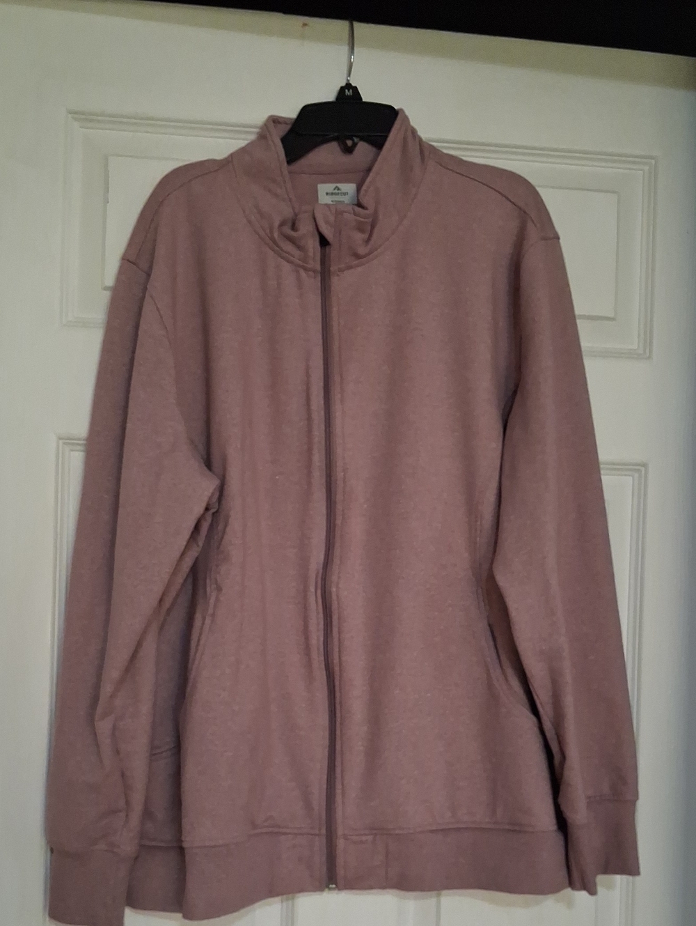 Ridgecut Toughweat Dusty Mauve Full-Zip Bomber Jacket